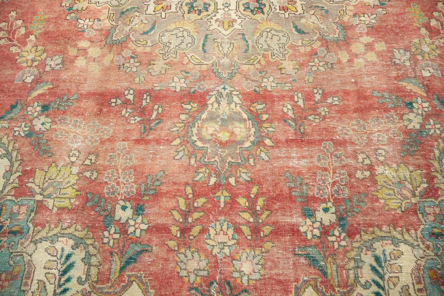 9'5x12'9 Hand Knotted Floral Traditional Wool Oriental Rug - Image 18