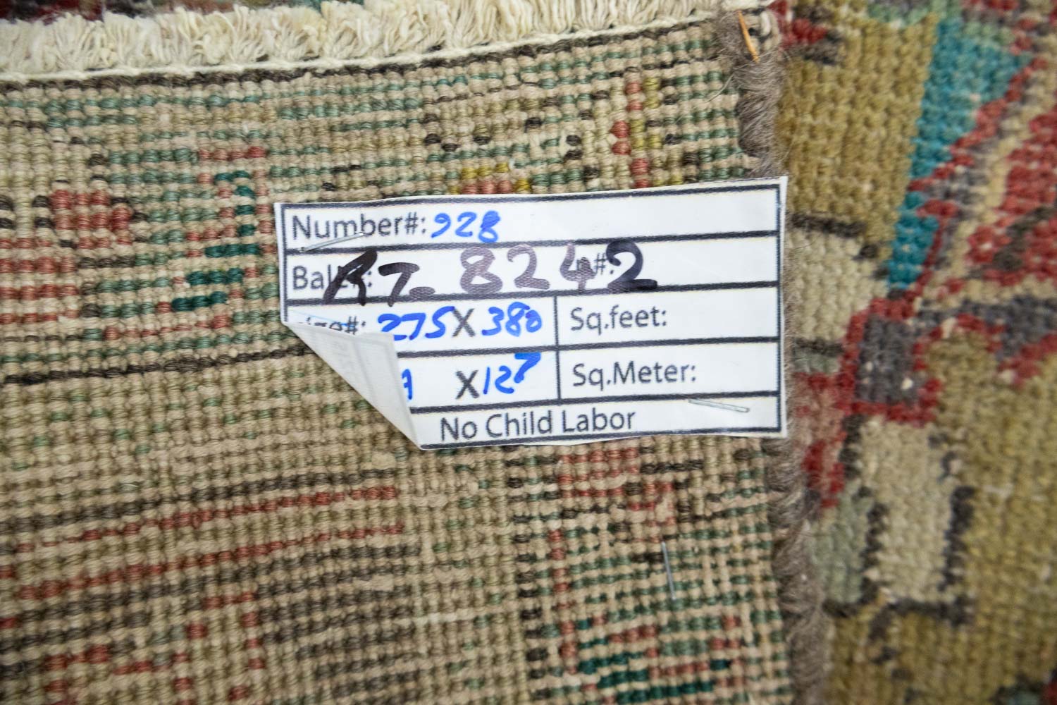 9'5x12'9 Hand Knotted Floral Traditional Wool Oriental Rug - Image 19