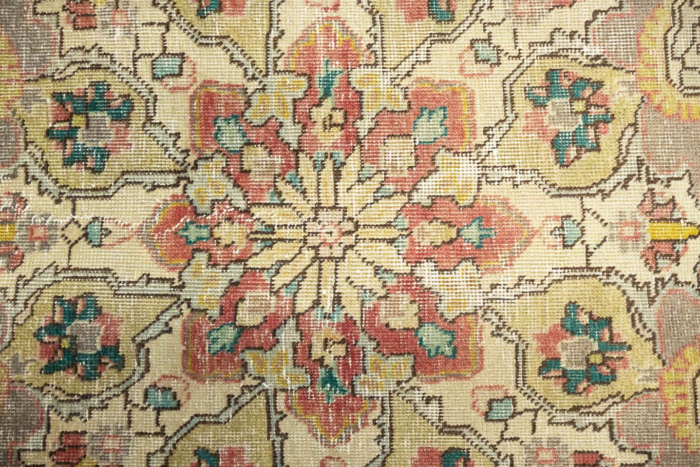 9'5x12'9 Hand Knotted Floral Traditional Wool Oriental Rug - Image 8