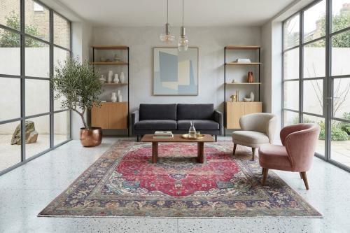 10'1x12'11 Hand Knotted Floral Traditional Wool Oriental Rug
