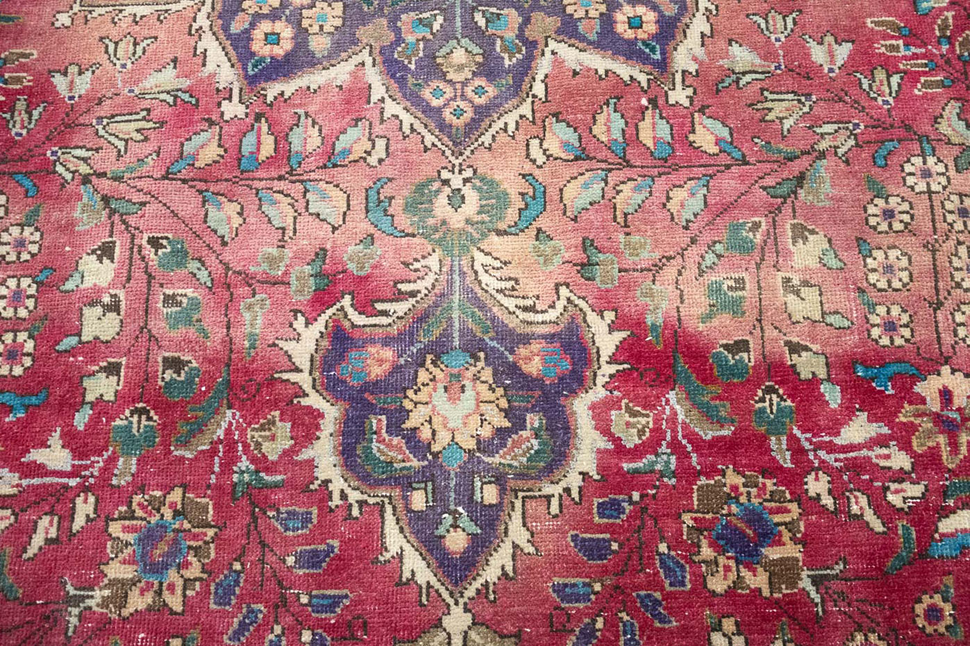 10'1x12'11 Hand Knotted Floral Traditional Wool Oriental Rug - Image 14