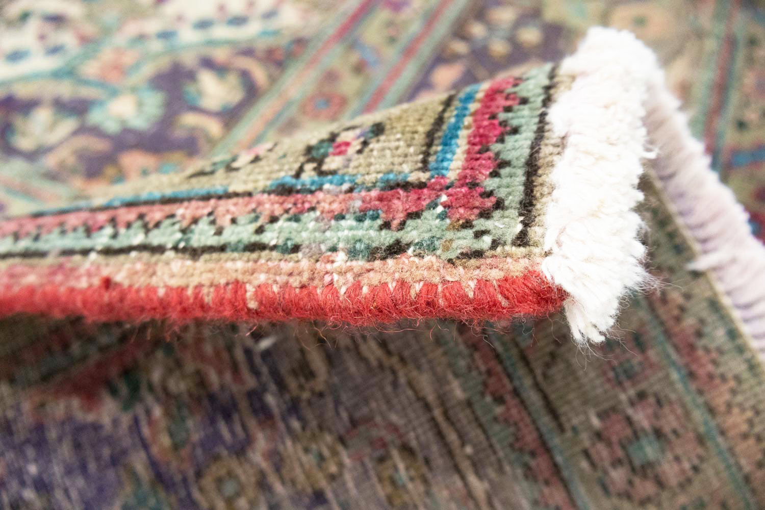 10'1x12'11 Hand Knotted Floral Traditional Wool Oriental Rug - Image 18