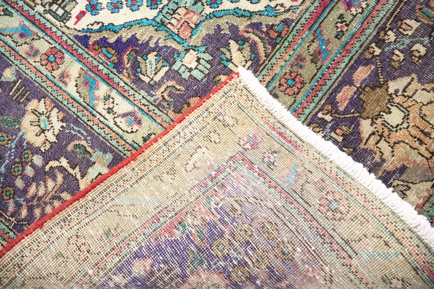 10'1x12'11 Hand Knotted Floral Traditional Wool Oriental Rug - Image 19