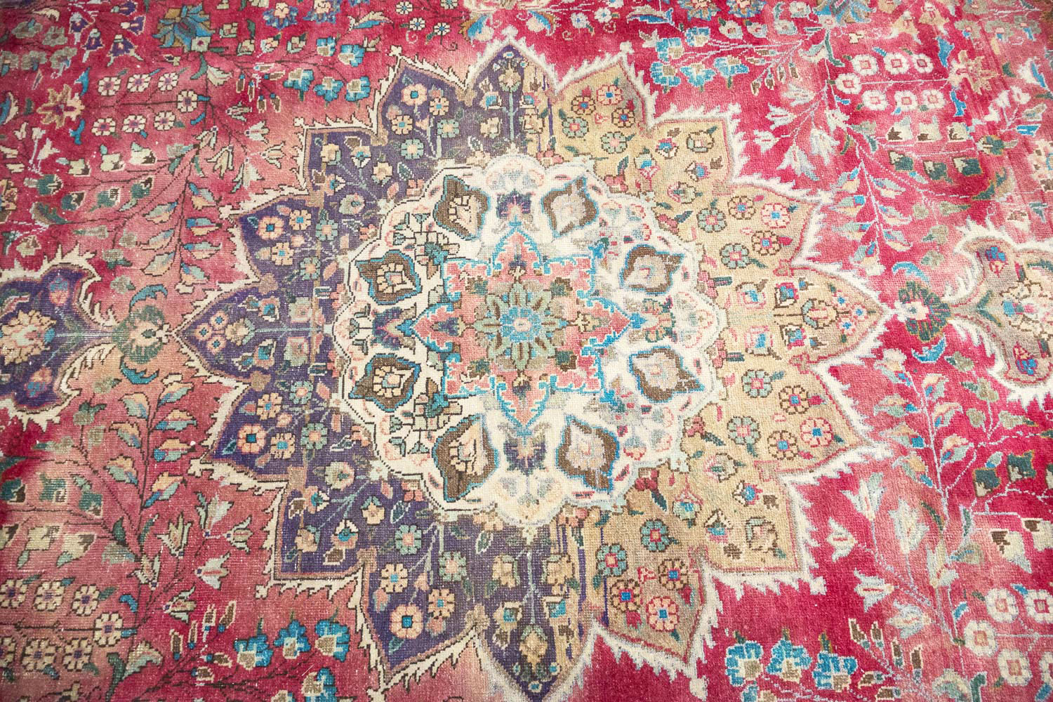 10'1x12'11 Hand Knotted Floral Traditional Wool Oriental Rug - Image 8
