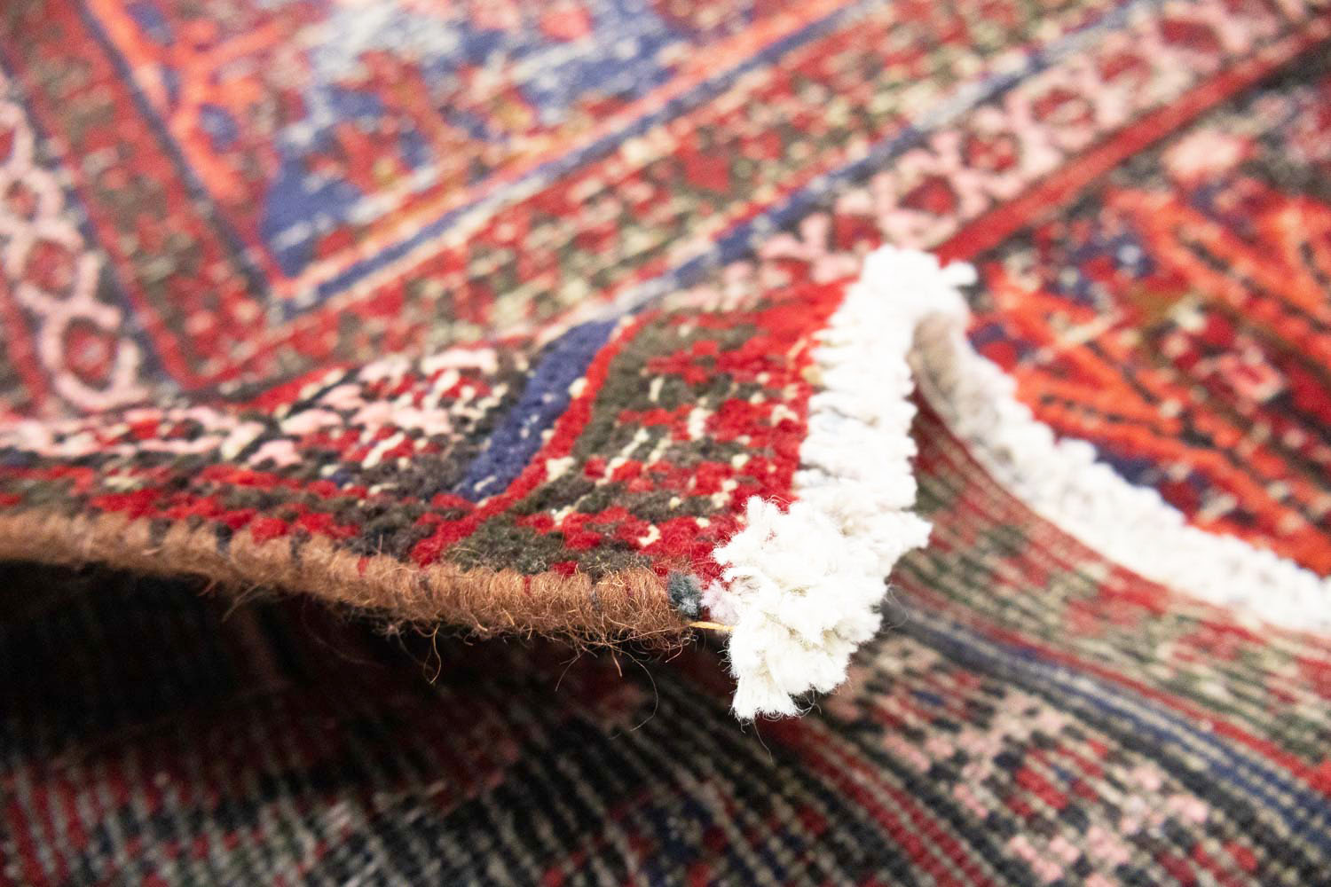 9'10x12'8 Hand Knotted Tribal Geometric Wool Oriental Rug - Image 14