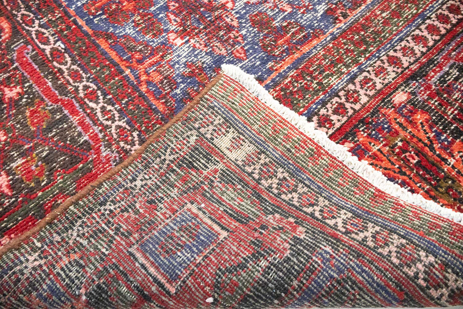 9'10x12'8 Hand Knotted Tribal Geometric Wool Oriental Rug - Image 15