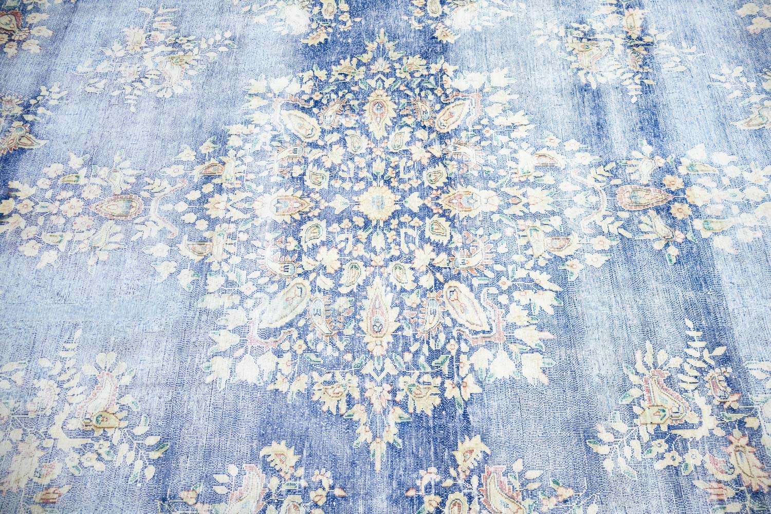 9'10x13'0 Hand Knotted Floral Classic Wool Oriental Rug - Image 10