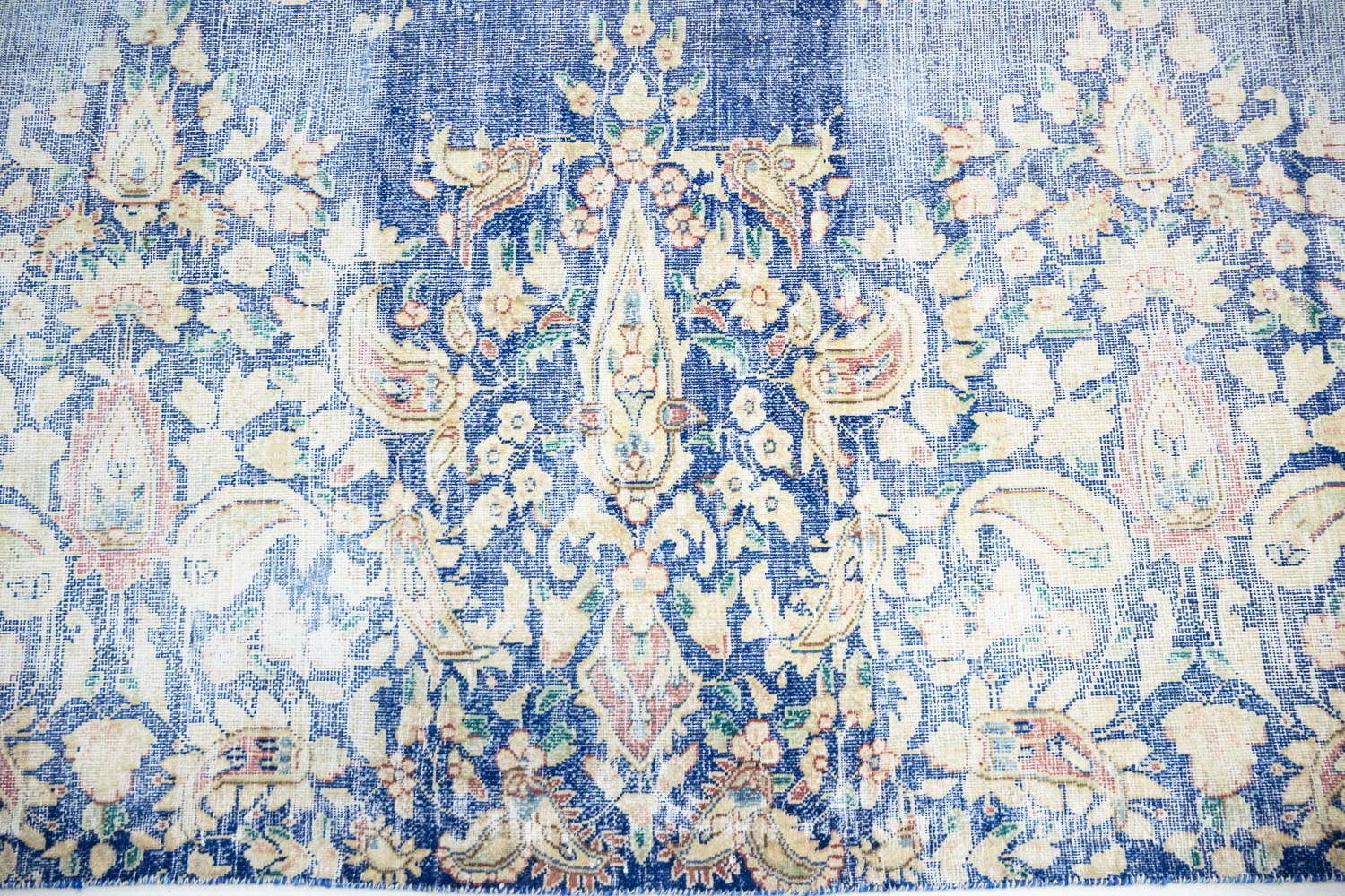 9'10x13'0 Hand Knotted Floral Classic Wool Oriental Rug - Image 11