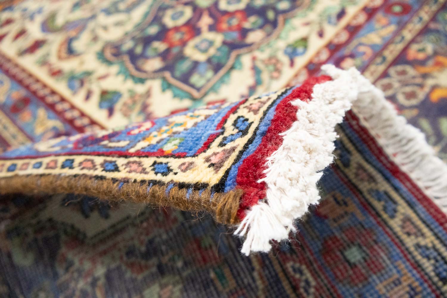 9'9x13'0 Hand Knotted Floral Traditional Wool Oriental Rug - Image 15