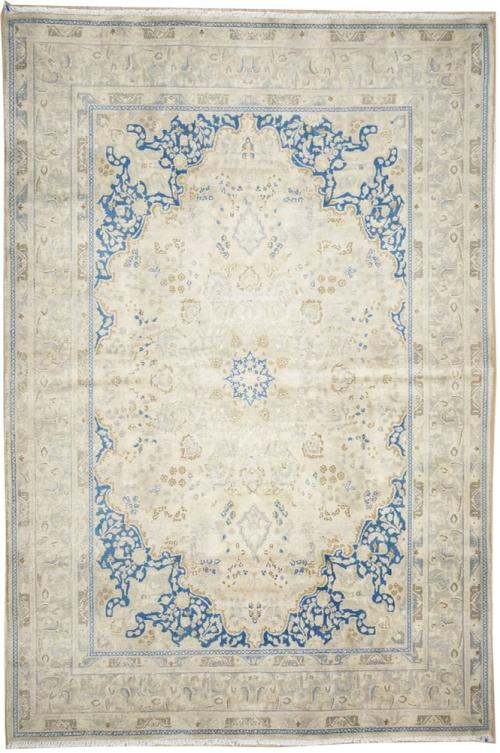 9'6x12'8 Hand Knotted Floral Traditional Wool Oriental Rug