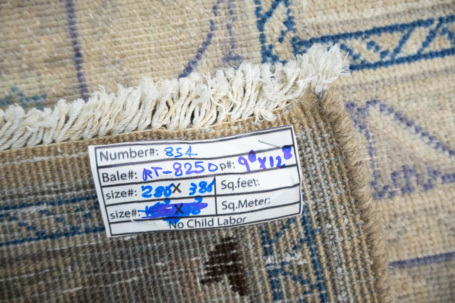 9'6x12'8 Hand Knotted Floral Traditional Wool Oriental Rug - Image 18
