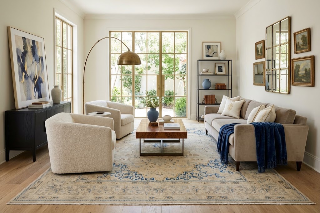 9'6x12'8 Hand Knotted Floral Traditional Wool Oriental Rug - Image 2