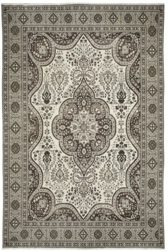 9'8x13'1 Hand Knotted Floral Traditional Wool Oriental Rug - Image 1