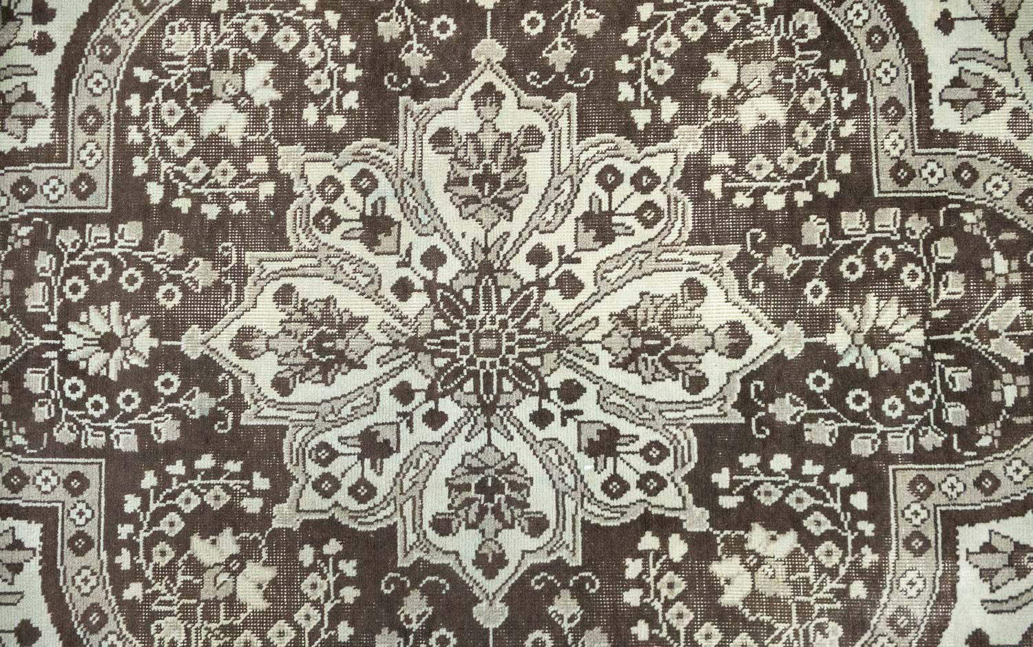 9'8x13'1 Hand Knotted Floral Traditional Wool Oriental Rug - Image 8