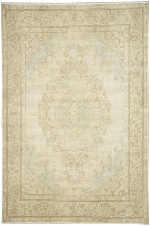 9'6x12'10 Hand Knotted Floral Traditional Wool Oriental Rug