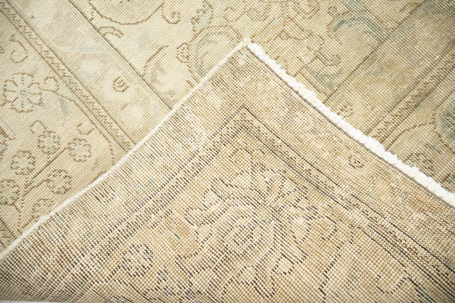 9'6x12'10 Hand Knotted Floral Traditional Wool Oriental Rug - Image 19