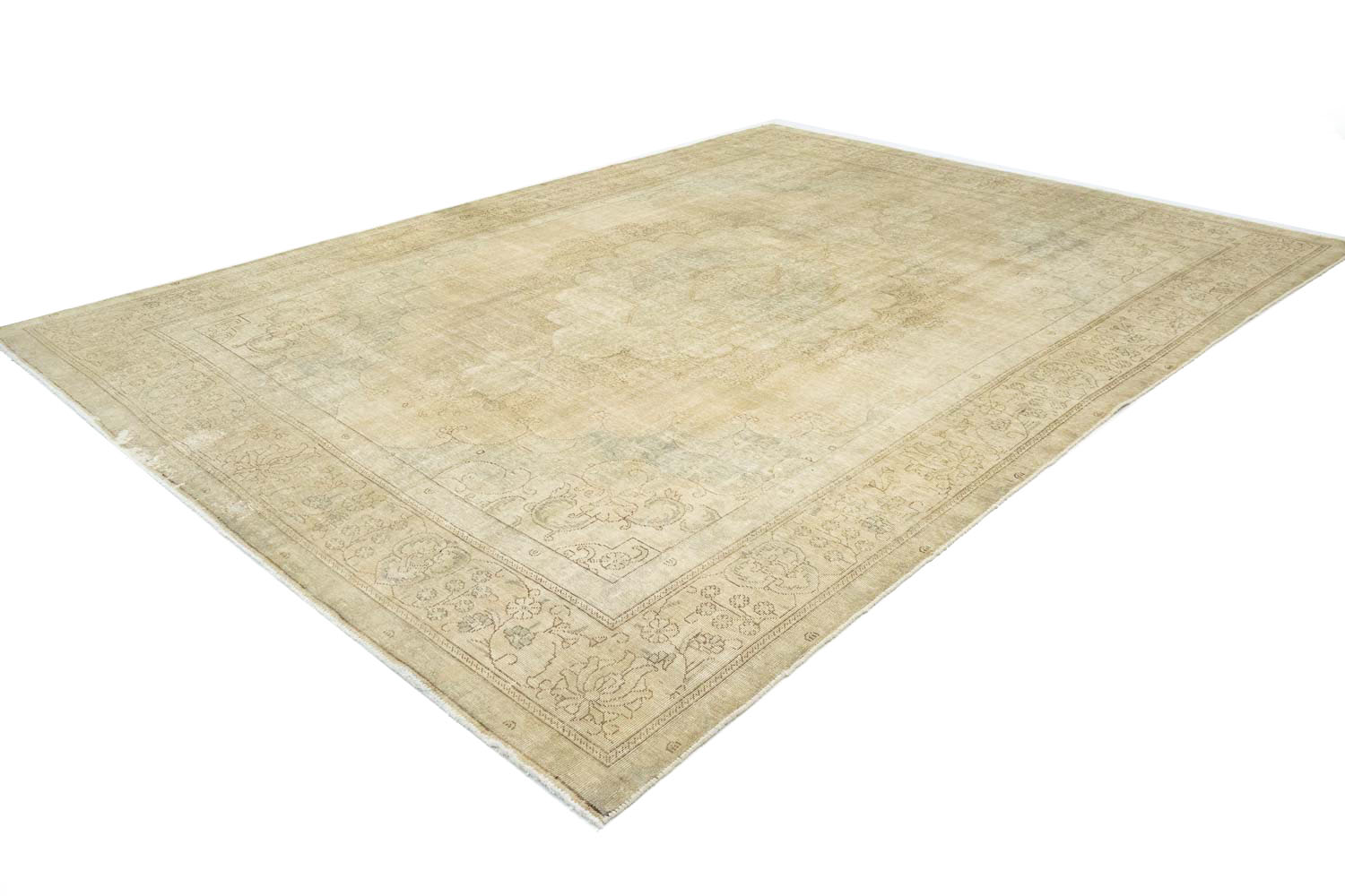 9'6x12'10 Hand Knotted Floral Traditional Wool Oriental Rug - Image 7