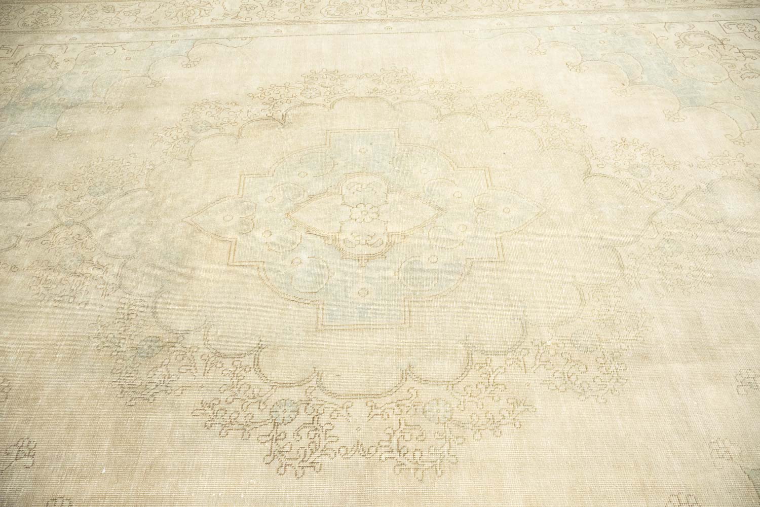 9'6x12'10 Hand Knotted Floral Traditional Wool Oriental Rug - Image 8
