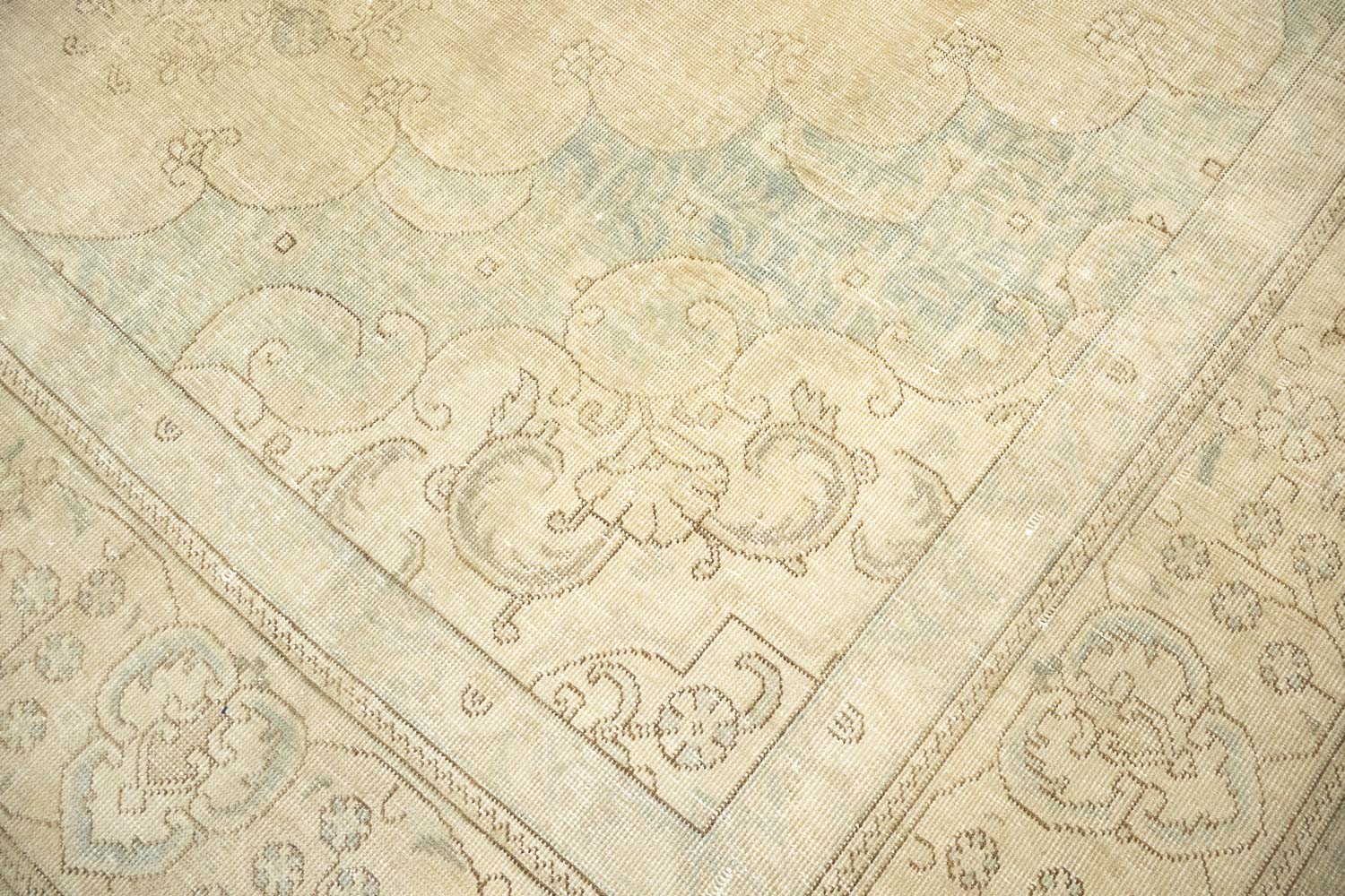 9'6x12'10 Hand Knotted Floral Traditional Wool Oriental Rug - Image 11