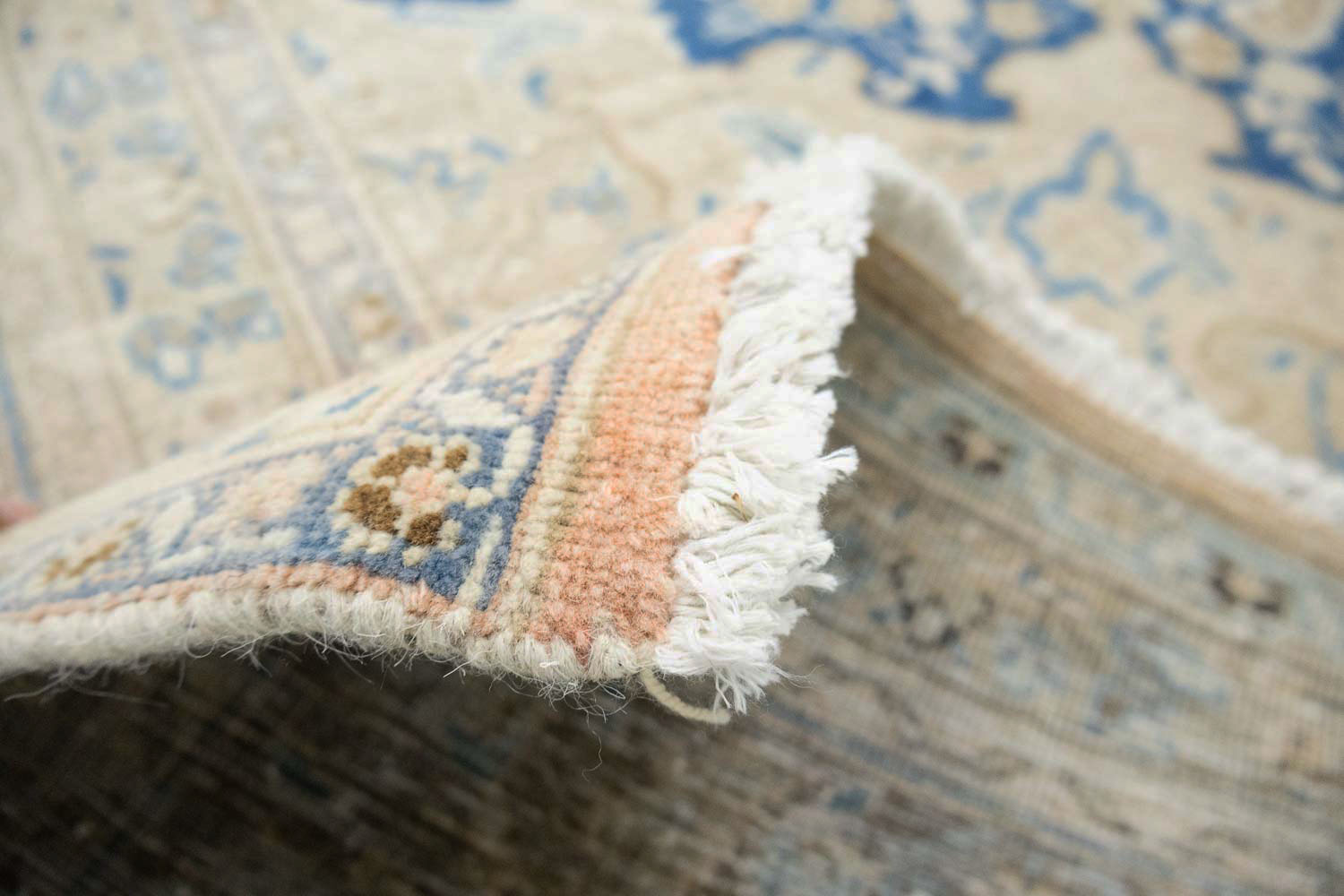 9'7x12'10 Hand Knotted Floral Traditional Wool Oriental Rug - Image 15