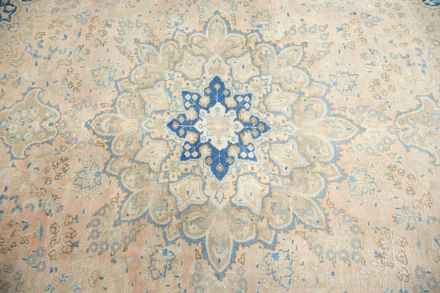 9'7x12'10 Hand Knotted Floral Traditional Wool Oriental Rug - Image 8