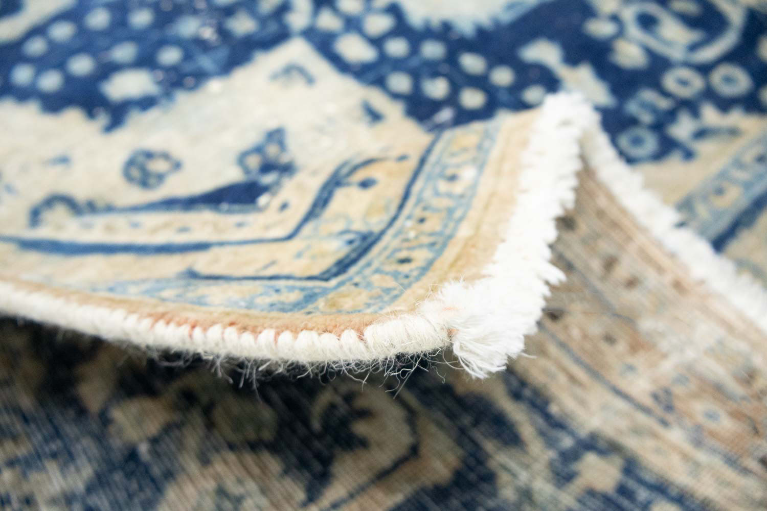 9'8x12'7 Hand Knotted Floral Traditional Wool Oriental Rug - Image 13