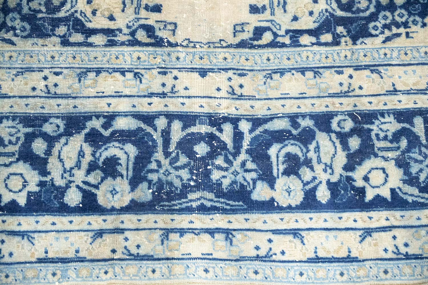 9'8x12'7 Hand Knotted Floral Traditional Wool Oriental Rug - Image 10