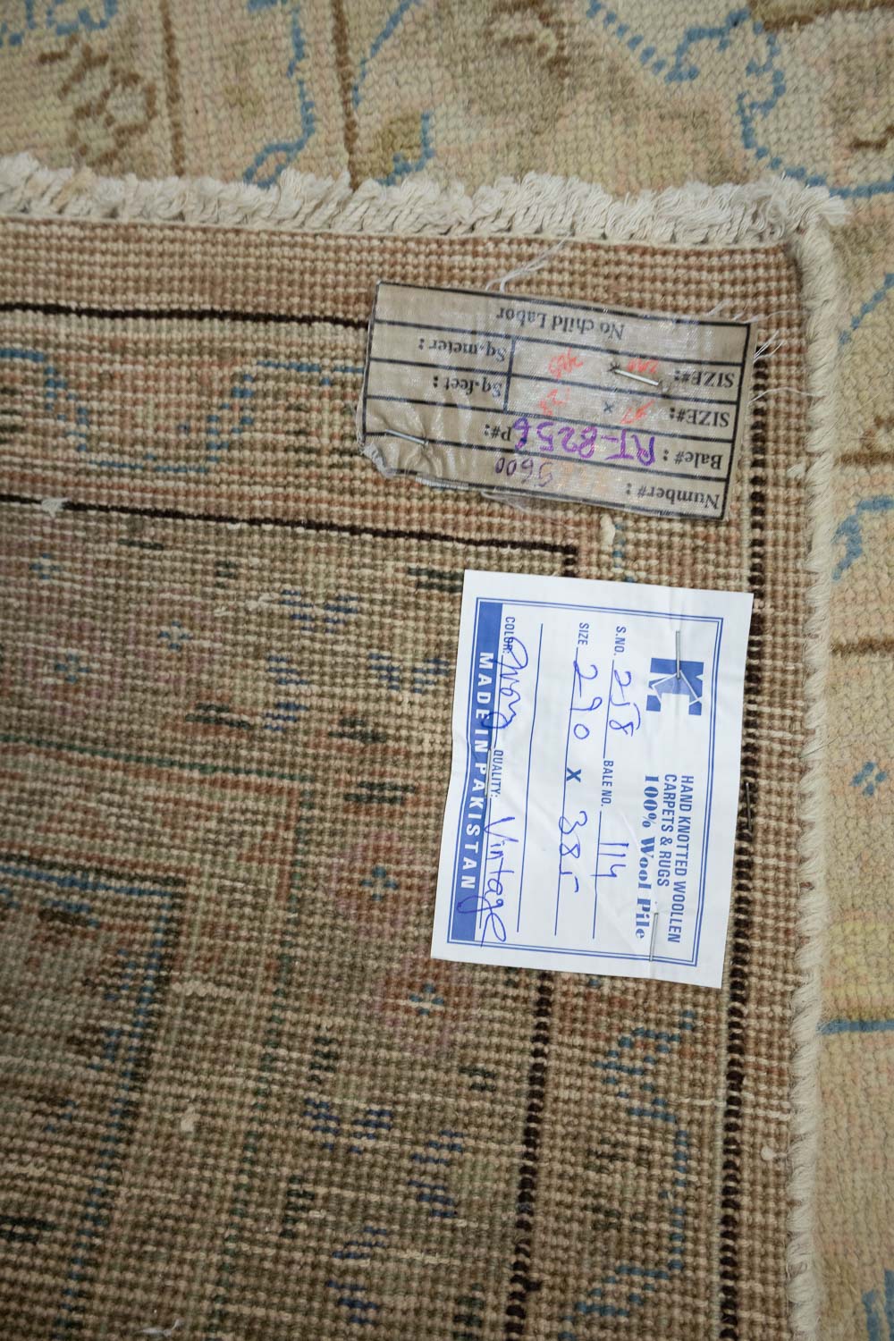 9'7x12'8 Hand Knotted Floral Traditional Wool Oriental Rug - Image 16