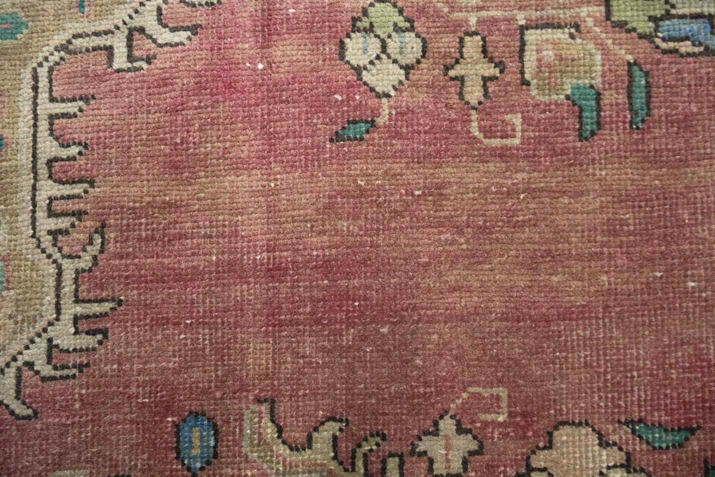 9'8x13'0 Hand Knotted Floral Traditional Wool Oriental Rug - Image 14