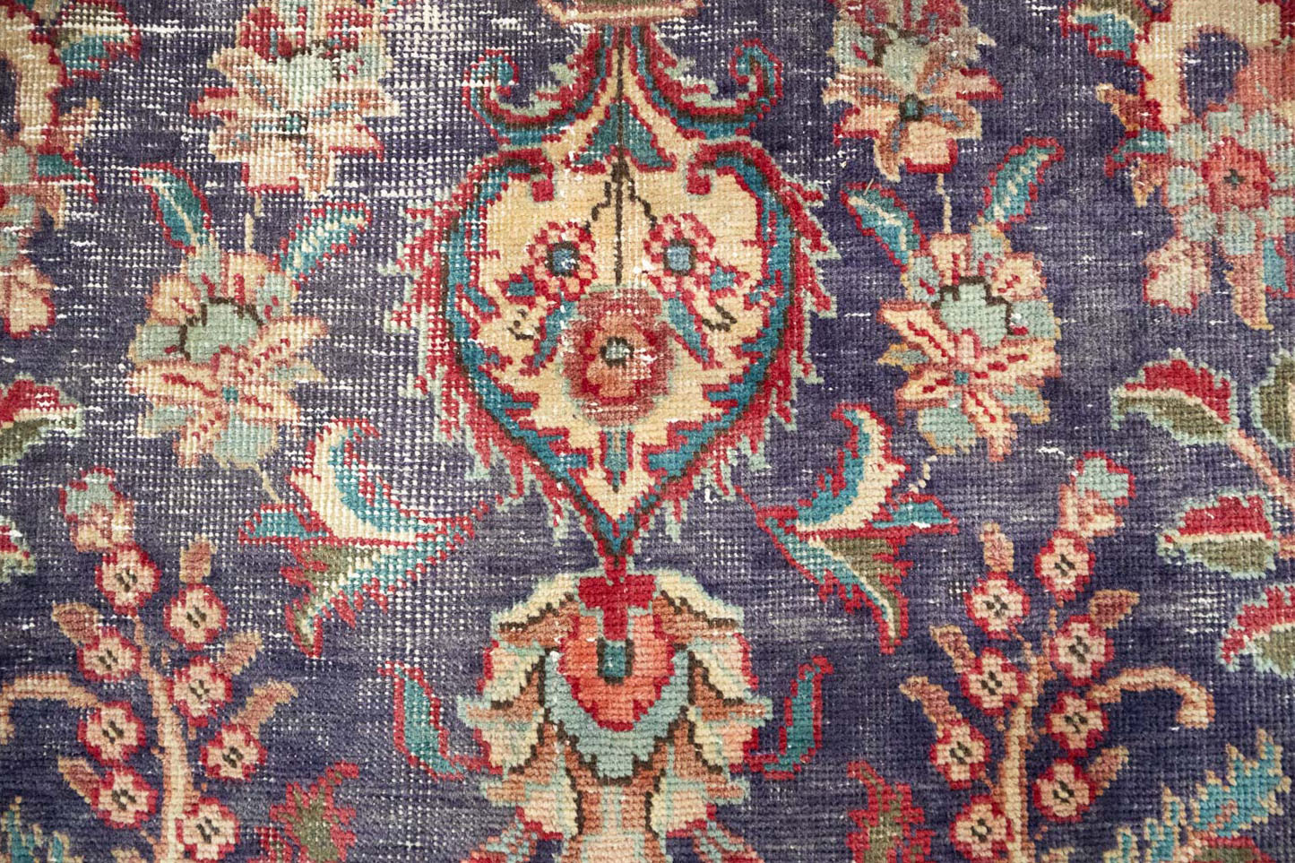 9'5x12'1 Hand Knotted Floral Traditional Wool Oriental Rug - Image 12