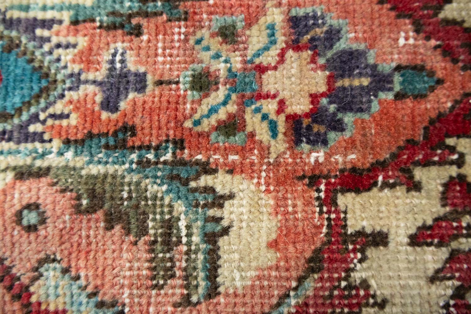 9'5x12'1 Hand Knotted Floral Traditional Wool Oriental Rug - Image 15