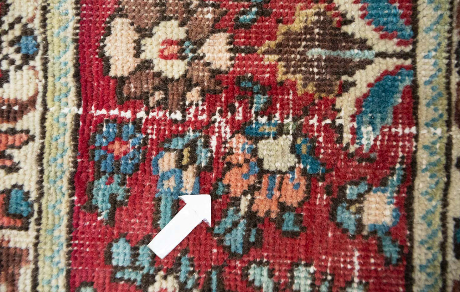 9'5x12'1 Hand Knotted Floral Traditional Wool Oriental Rug - Image 16