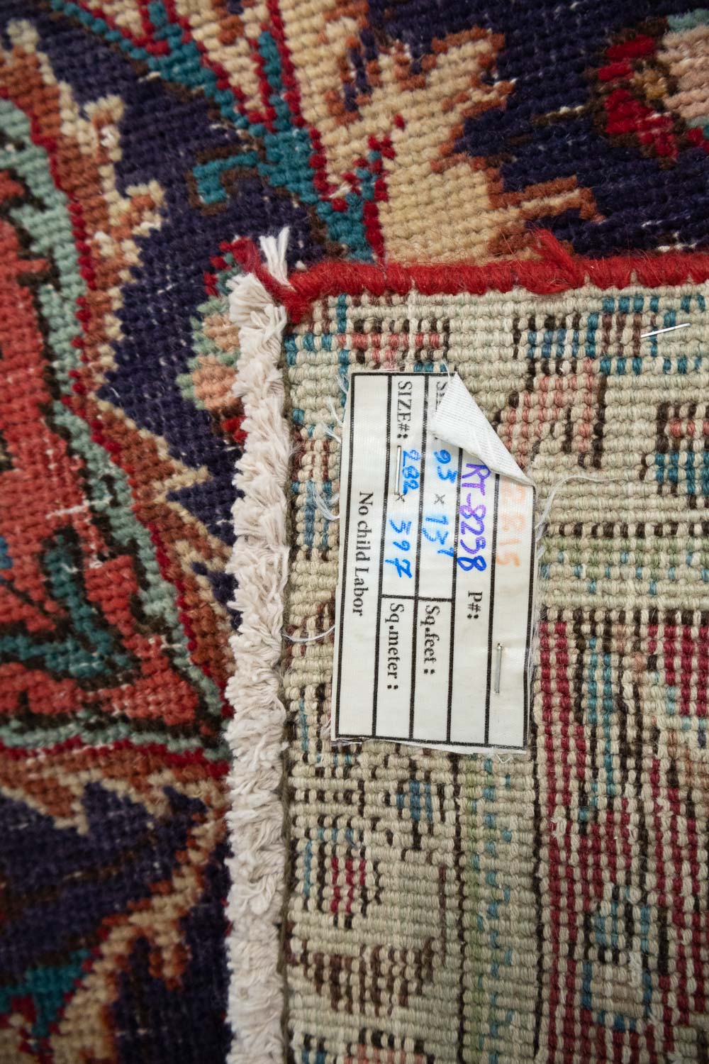 9'5x12'1 Hand Knotted Floral Traditional Wool Oriental Rug - Image 20