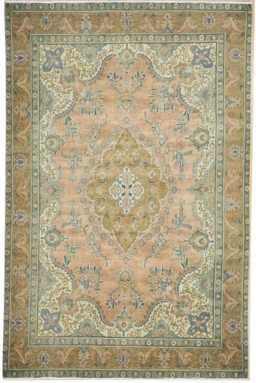 9'8x12'9 Hand Knotted Floral Traditional Wool Oriental Rug