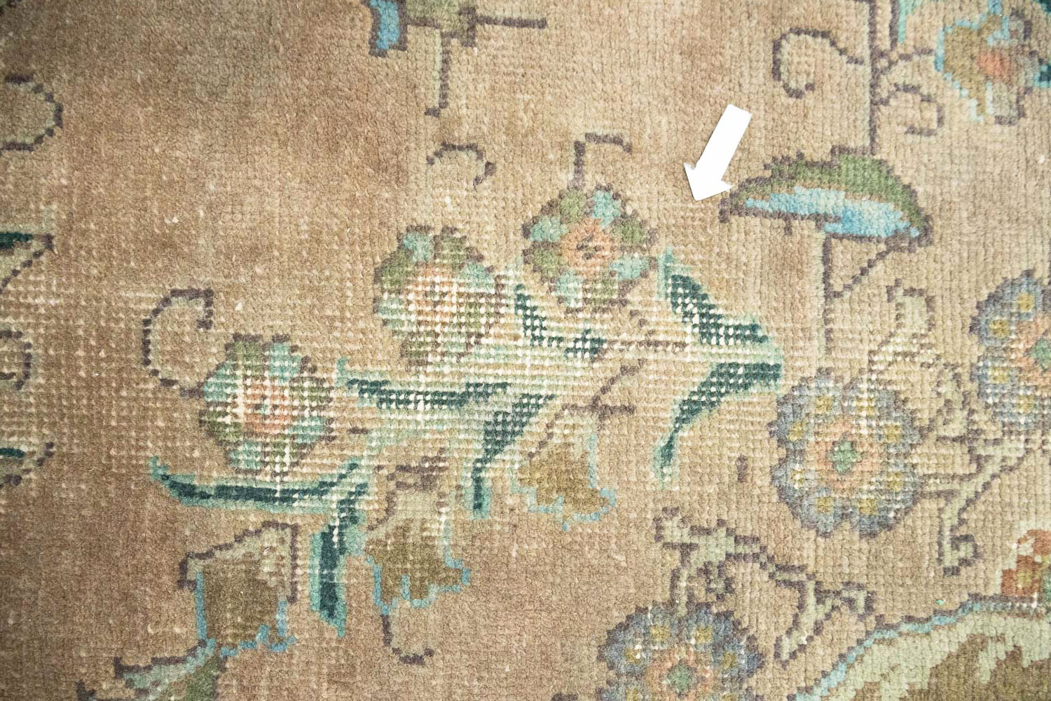 9'8x12'9 Hand Knotted Floral Traditional Wool Oriental Rug - Image 11