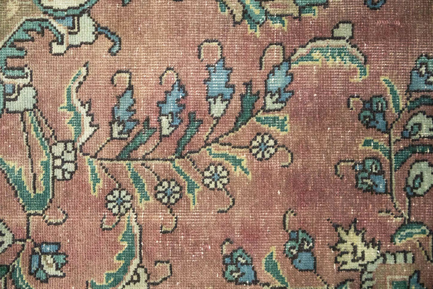 9'8x12'10 Hand Knotted Floral Traditional Wool Oriental Rug - Image 12