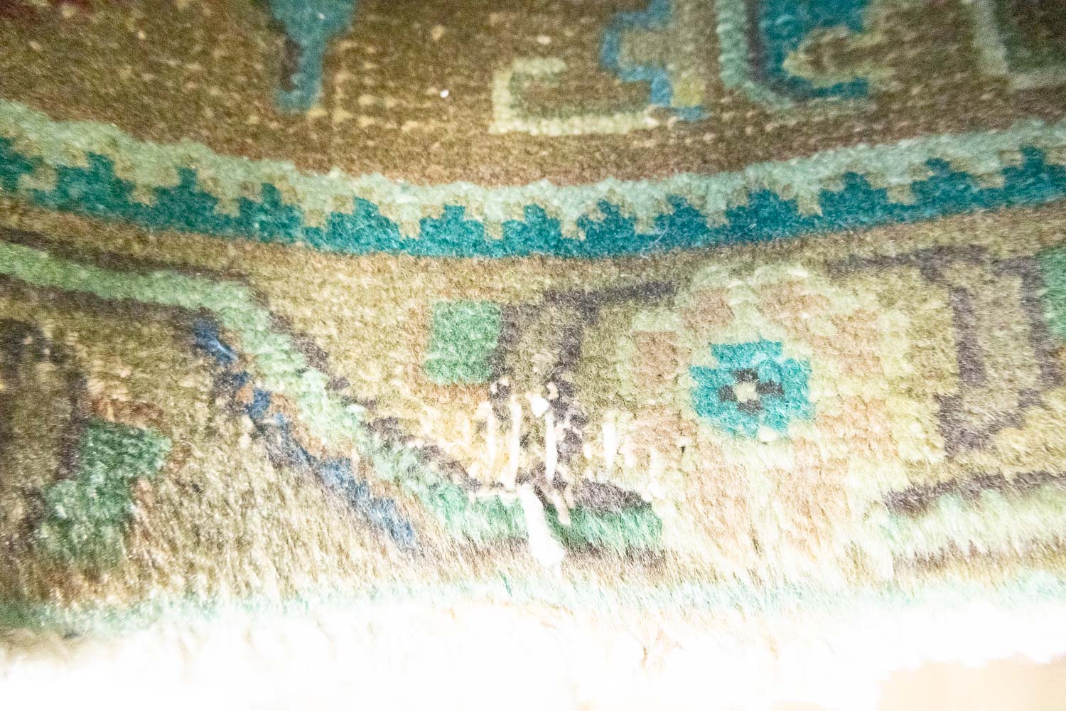 9'8x12'10 Hand Knotted Floral Traditional Wool Oriental Rug - Image 19