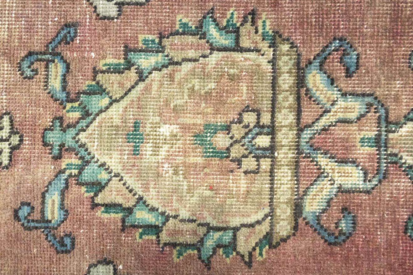 9'8x12'10 Hand Knotted Floral Traditional Wool Oriental Rug - Image 10