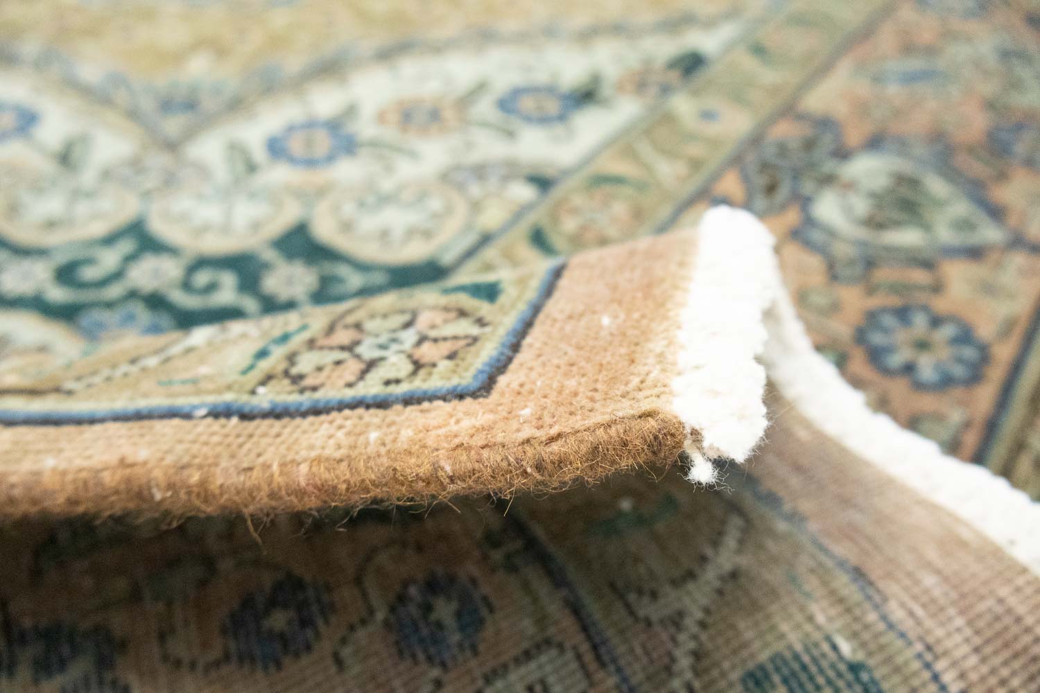 8'10x11'2 Hand Knotted Floral Traditional Wool Oriental Rug - Image 16