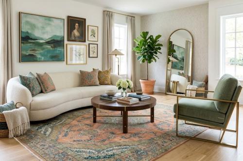 8'10x11'2 Hand Knotted Floral Traditional Wool Oriental Rug
