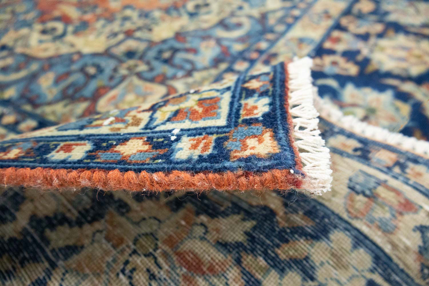 9'3x12'9 Hand Knotted Floral Traditional Wool Oriental Rug - Image 15