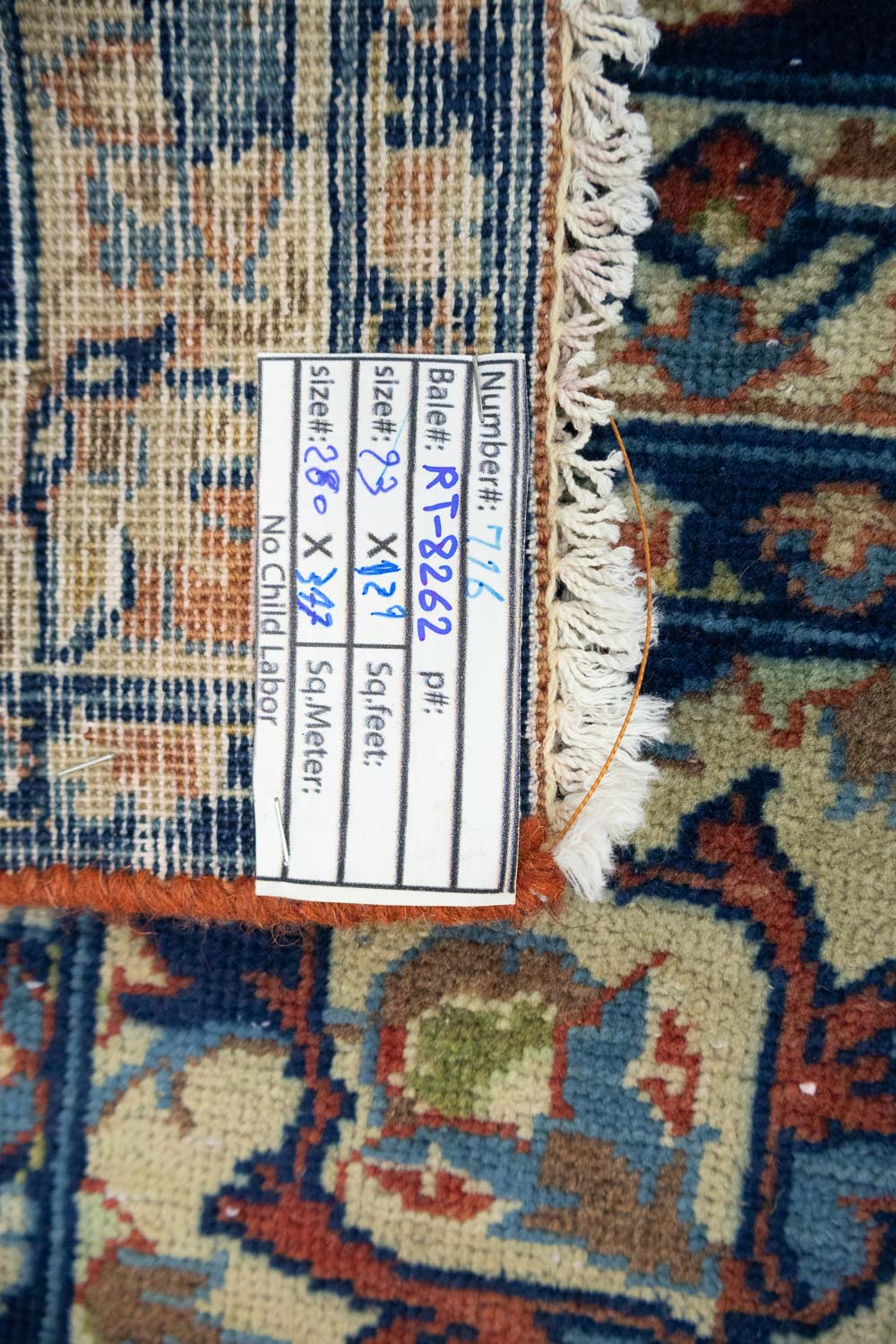 9'3x12'9 Hand Knotted Floral Traditional Wool Oriental Rug - Image 17