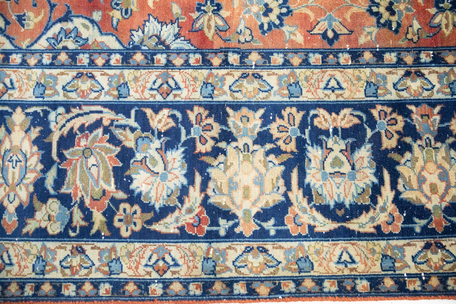 9'3x12'9 Hand Knotted Floral Traditional Wool Oriental Rug - Image 10