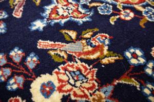 2'2 x 2'8 Hand Knotted Kashan Pictorial Persian Wool Rug