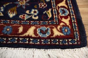2'2 x 2'8 Hand Knotted Kashan Pictorial Persian Wool Rug