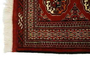 Red Tribal 3X5 Turkoman Persian Rug