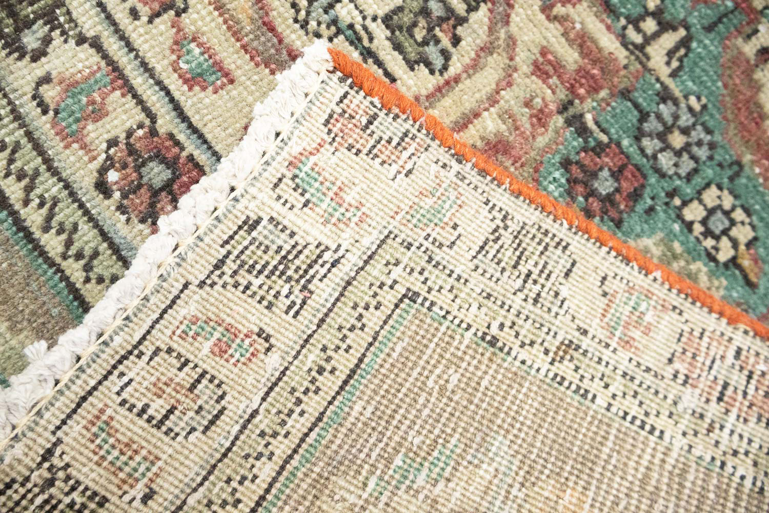 6'9x9'7 Hand Knotted Floral Traditional Wool Oriental Rug - Image 14