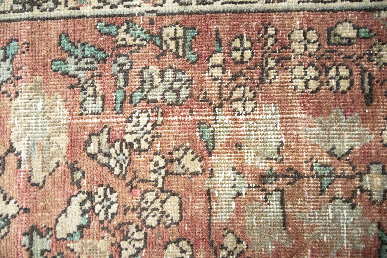 6'9x9'7 Hand Knotted Floral Traditional Wool Oriental Rug - Image 10