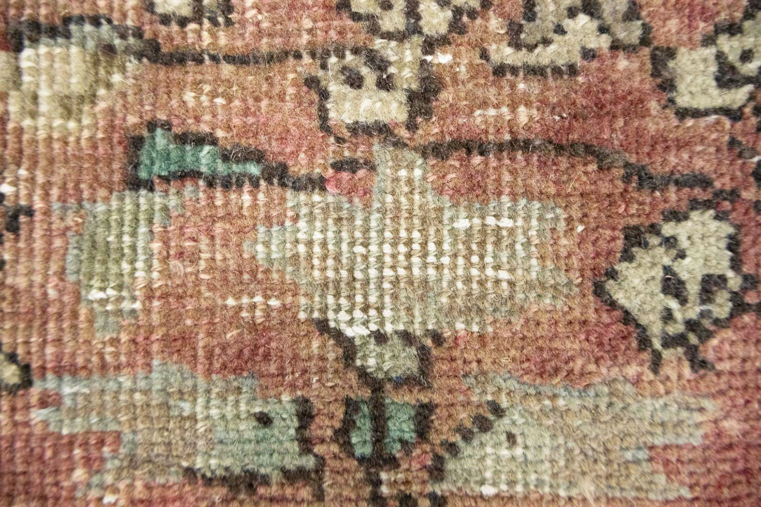 6'9x9'7 Hand Knotted Floral Traditional Wool Oriental Rug - Image 11