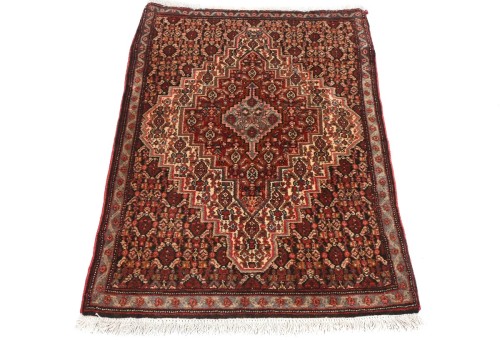 Vintage Geometric 2X3 Bidjar Sanneh Persian Rug